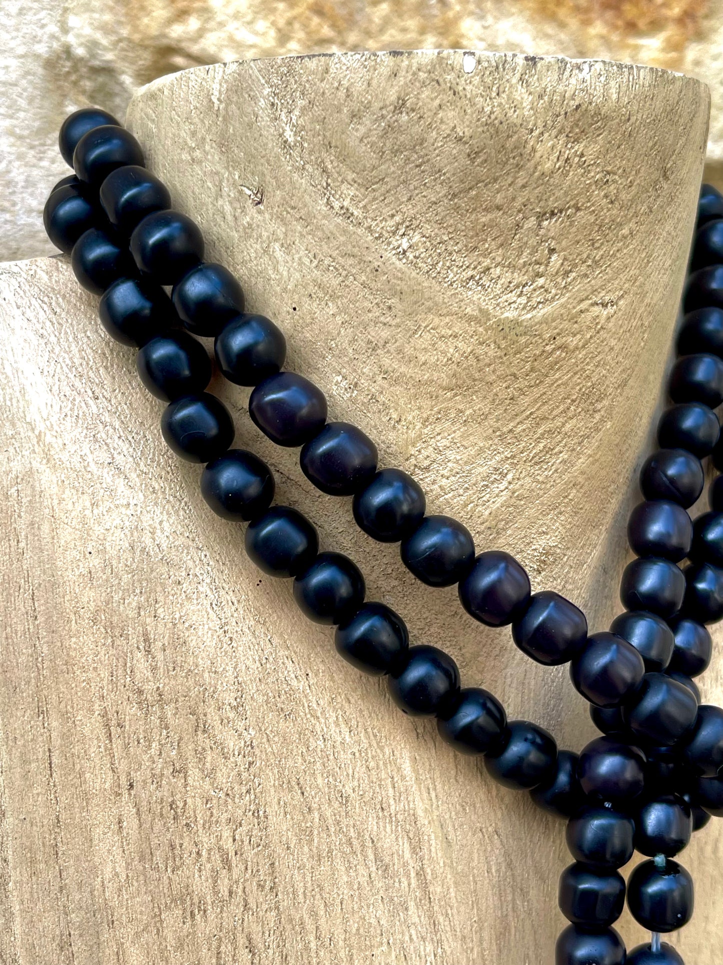 Collier JOSETTE NOIR/ARGENT - Dominique Denaive