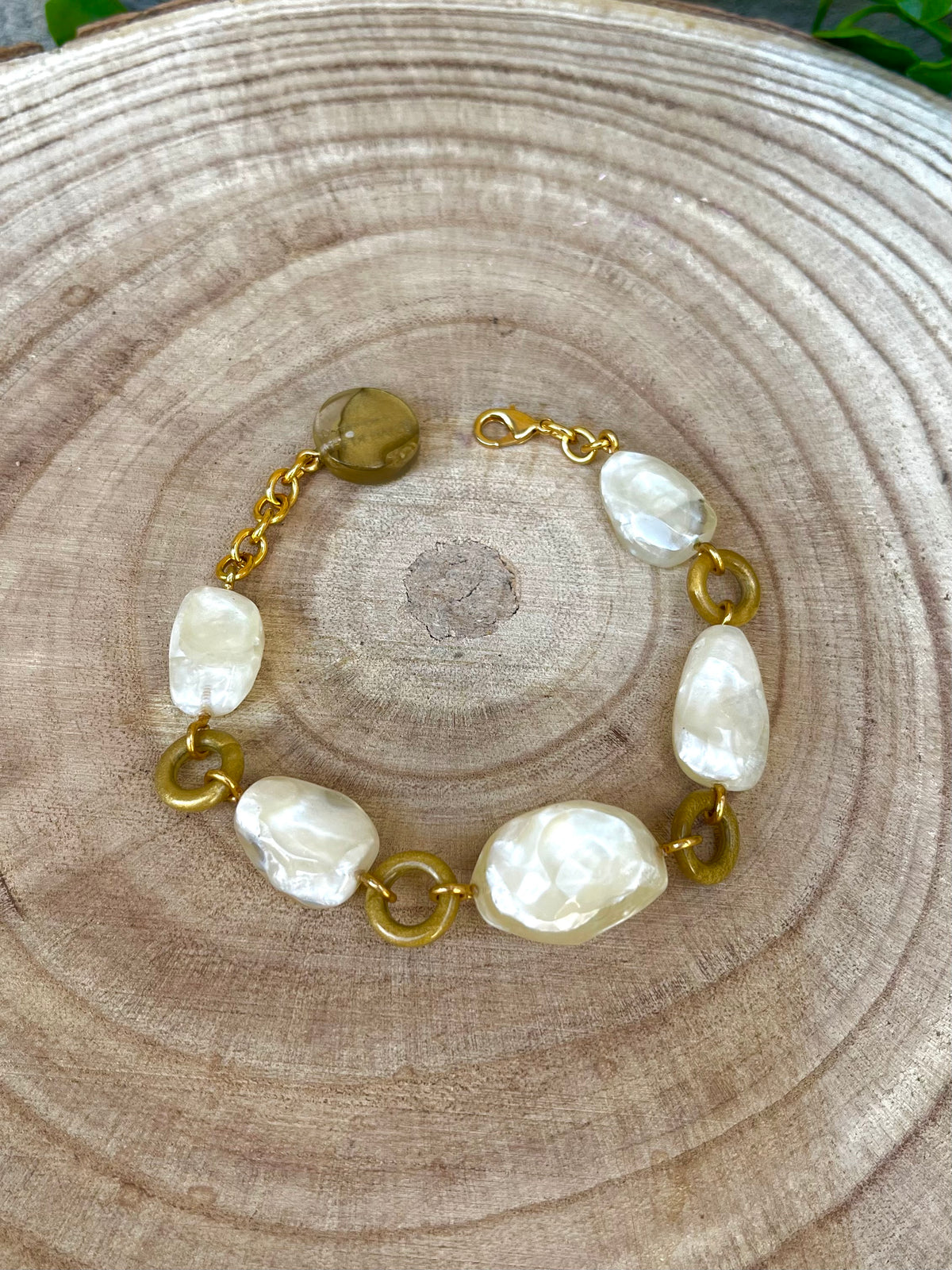 Bracelet THAIS NACRE - Dominique Denaive