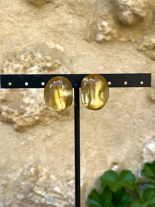 Boucles d'oreilles ANDRÉA DORÉ - Dominique Denaive