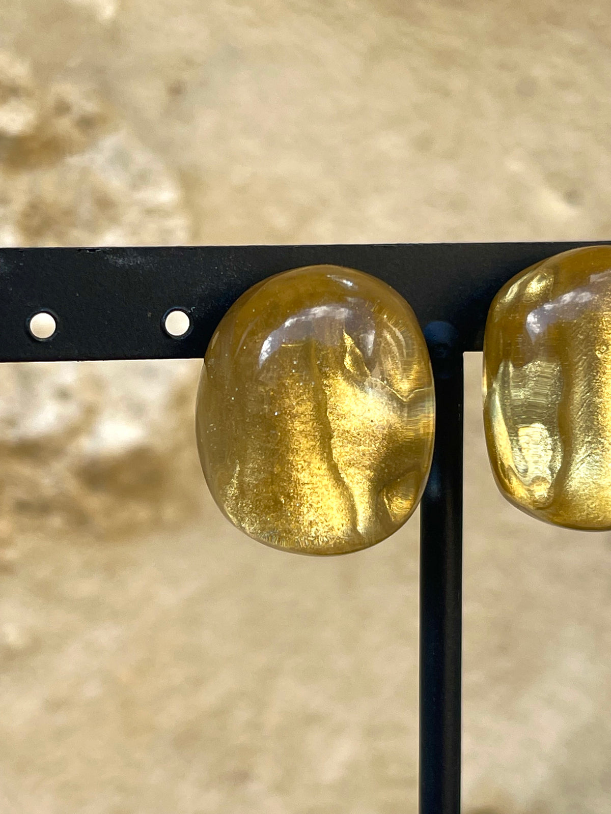 Boucles d'oreilles ANDRÉA DORÉ - Dominique Denaive