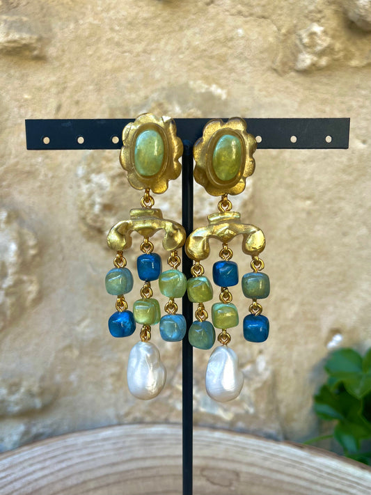 Boucles d'oreilles BRYCE MULTISKY - Dominique Denaive