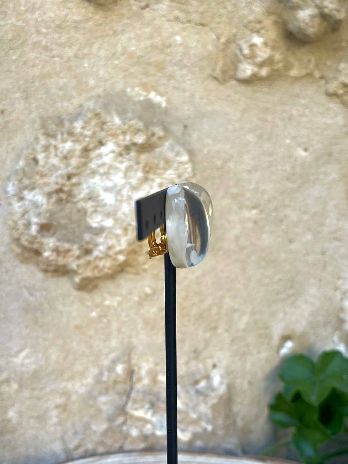 Boucles d'oreilles ANDRÉA NACRE - Dominique Denaive