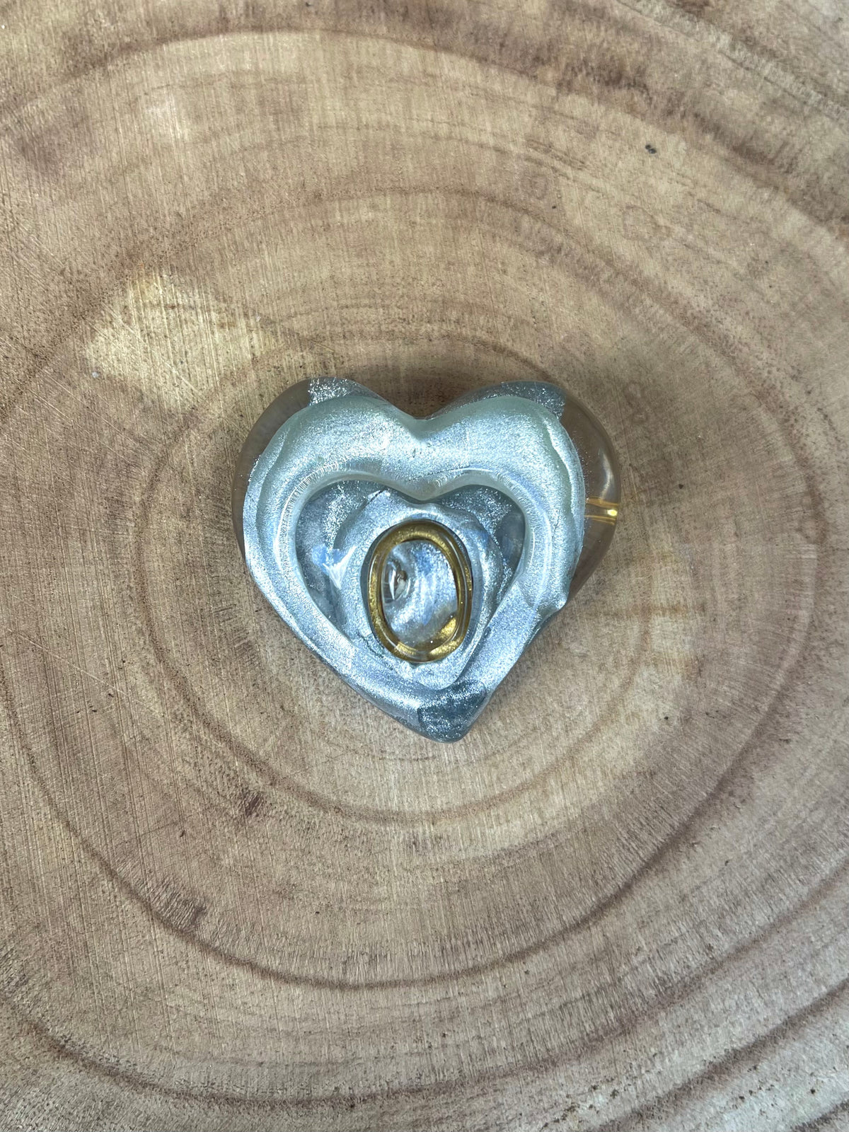 Broche CLAUDIA ARGENT - Dominique Denaive