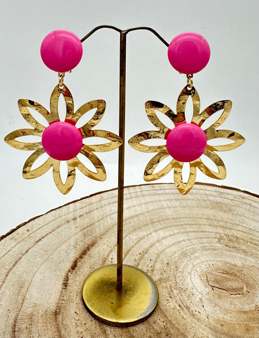 Fleur en métal; Francine BRAMLI